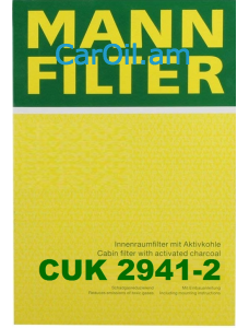 MANN-FILTER CUK 2941-2